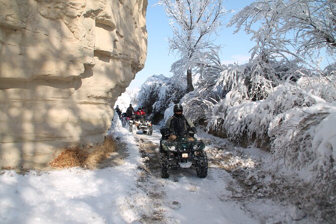 Cappadocia ATV Tour / Quad-Bike Safari / Sunset or Day time - Riding out from Göreme