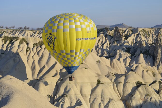 Cappadocia Balloon Ride with Breakfast, Champagne AT GOREME OVER - Preparing for takeoff in Cappadocia National Park