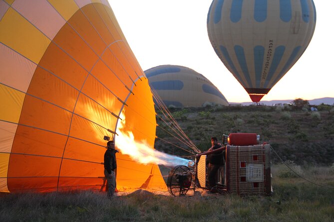 Cappadocia Balloon Ride with Breakfast, Champagne AT GOREME OVER - Breakfast in a box, then bubbles after landing