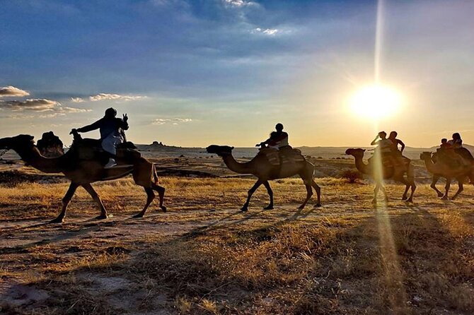 Cappadocia Camel Ride - Rose Valley begins the ride