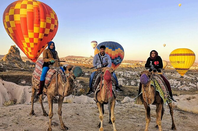 Cappadocia Camel Ride Experince Sunrise Sunset Daytime - A slow ride through Cappadocia’s strange scenery