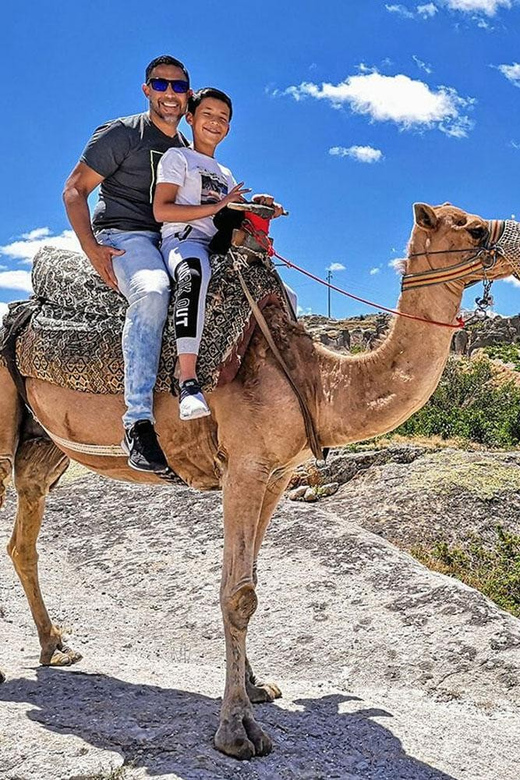 Cappadocia: Camel Safari - Red and Rose Valley views from Meskenler