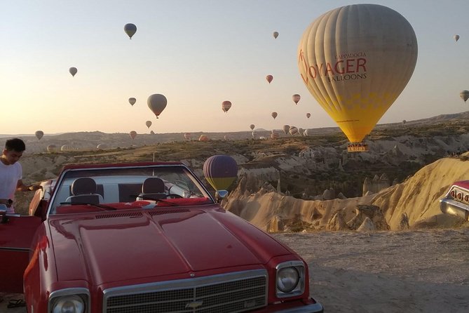 Cappadocia Classic Car Tour - Stop three: the Goreme panorama at Gulludere Vadisi