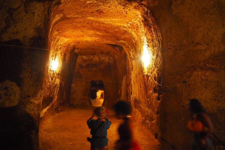 Cappadocia: Green Tour - Ihlara Valley & Underground City - Selime Monastery looks like a fortress