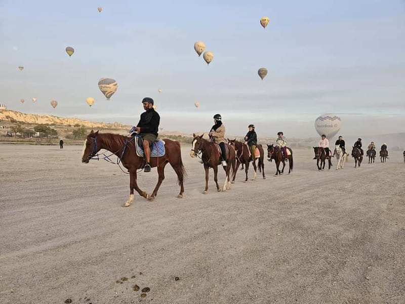 Cappadocia : Horseback riding with fantastic view - The pickup from Cappadocia’s main towns
