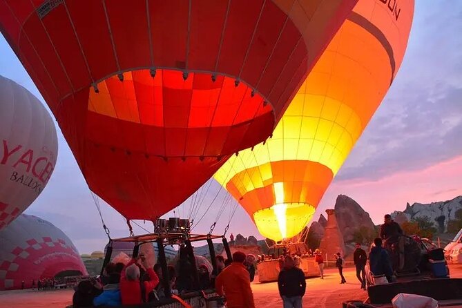 Cappadocia Hot Air Balloon 1 of 4 Valleys - Breakfast, balloon preparation, and the waiting time