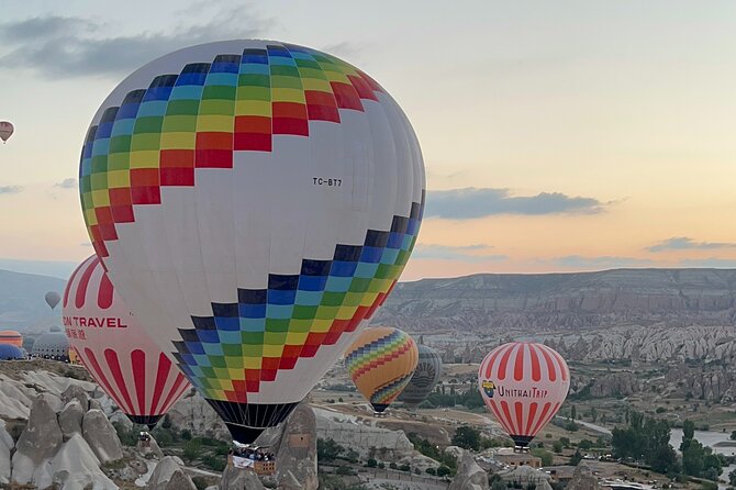 Cappadocia Hot Air Balloon Flight and Rainbow Balloons - Before sunrise, Rainbow Balloons gets you moving