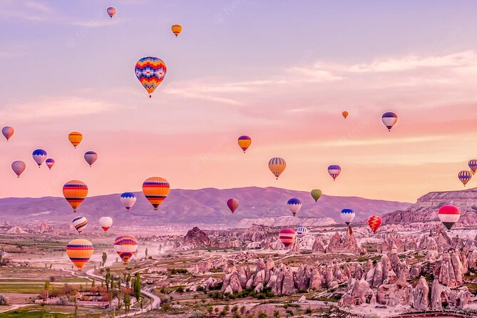 Cappadocia Hot Air Balloon Flight Over The Fairy Chimneys - Sunrise is a goal, not a promise
