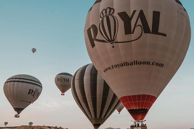 Cappadocia Hot Air Balloon Ride / Royal Balloon - Landing, medals, and the end-of-flight toast
