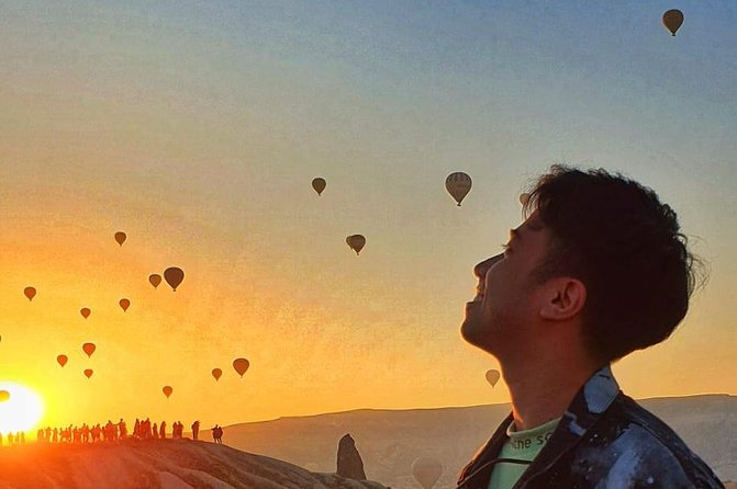 Cappadocia Hot Air Balloon Ride with Breakfast and Champagne - Rising over fairy chimneys and sculpted rock