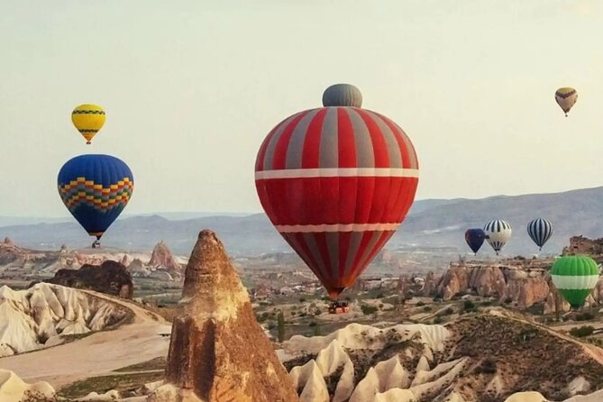 Cappadocia Hot Air Balloon with Pickup, Breakfast & Champagne - Why Cappadocia looks best from a balloon