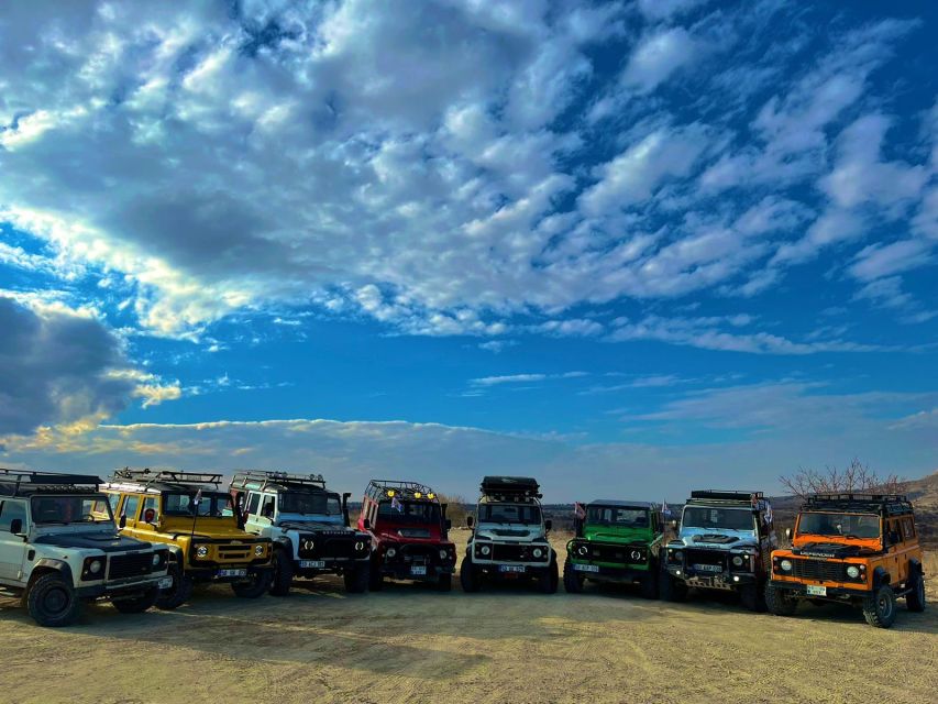 Cappadocia: Jeep Safari with Mini Underground City - Love Valley and White Valley bring the fairy chimneys