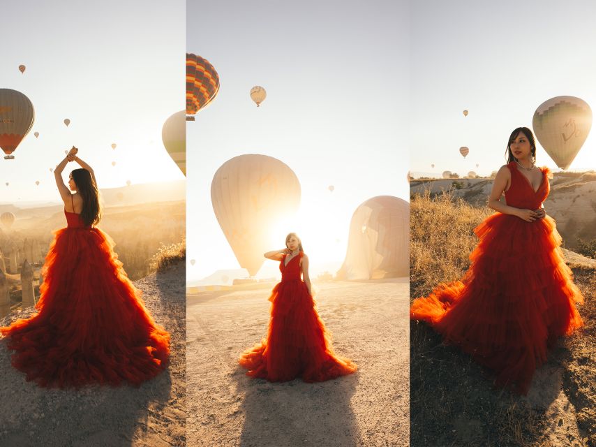 Cappadocia: Photo Shooting With Flying Dresses - Key points at a glance