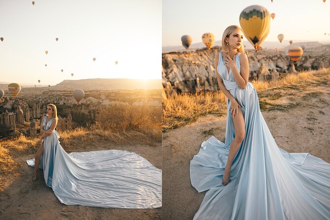 Cappadocia Photoshooting with Flying Dress - Help with poses, communication, and the finished photos