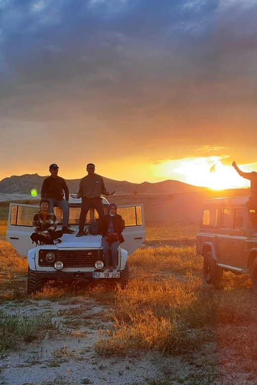 Cappadocia: Private Sunset, Sunrise & Day Jeep Safari Tour - A sunset ride through Cappadocia’s valleys