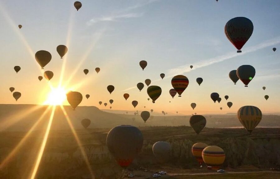 Cappadocia: Red Tour and Sunrise Balloon Tour - Uchisar Castle and the final high point