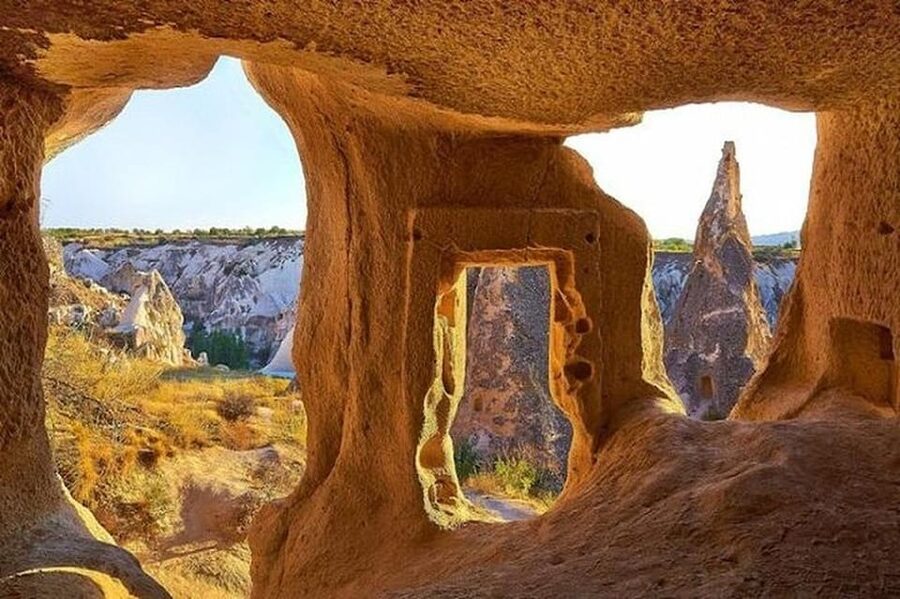 Cappadocia :Red Tour Entry Tickets and Lunch Included - Uçhisar Castle and the view from above