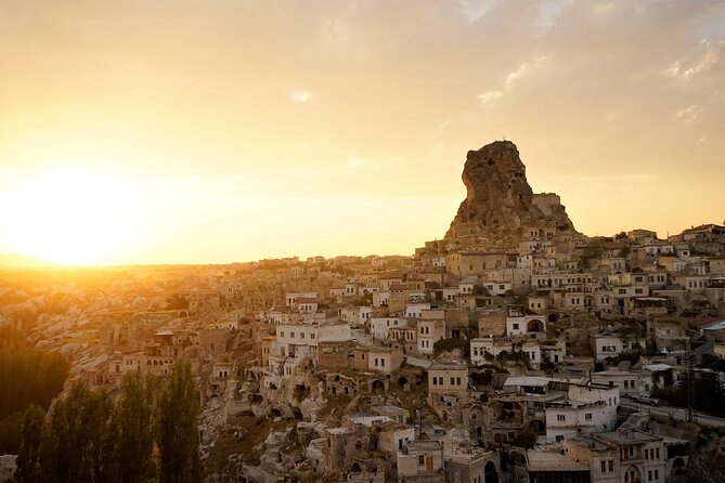 Cappadocia Red Tour + Lavender Garden - Uchisar ends with a broad castle view