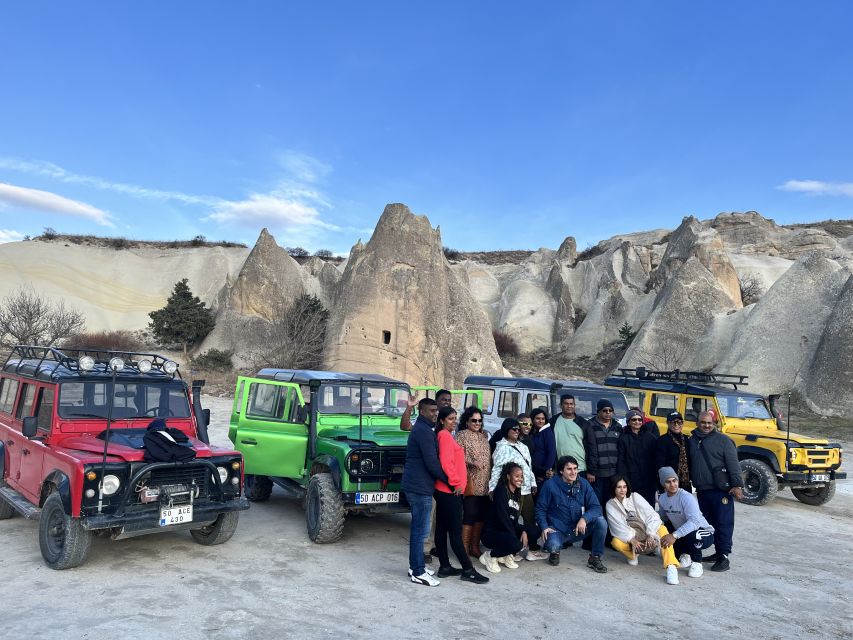 Cappadocia: Scenic Valley Tour in a Jeep - Eagle Hill and the included champagne stop