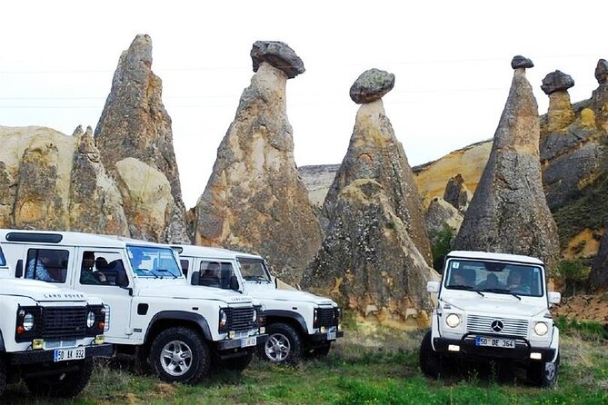 Cappadocia: Sunrise and Sunset Jeep Safari - Goreme Valley and cave interiors