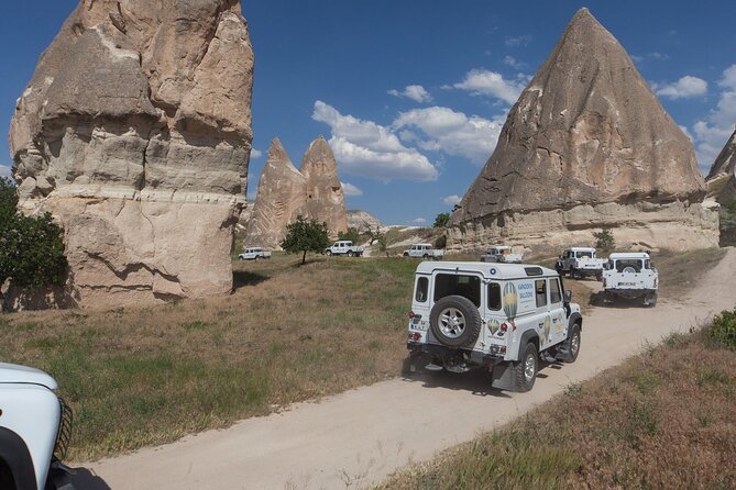 Cappadocia: Sunrise and Sunset Jeep Safari - Ortahisar and its tall rock tower