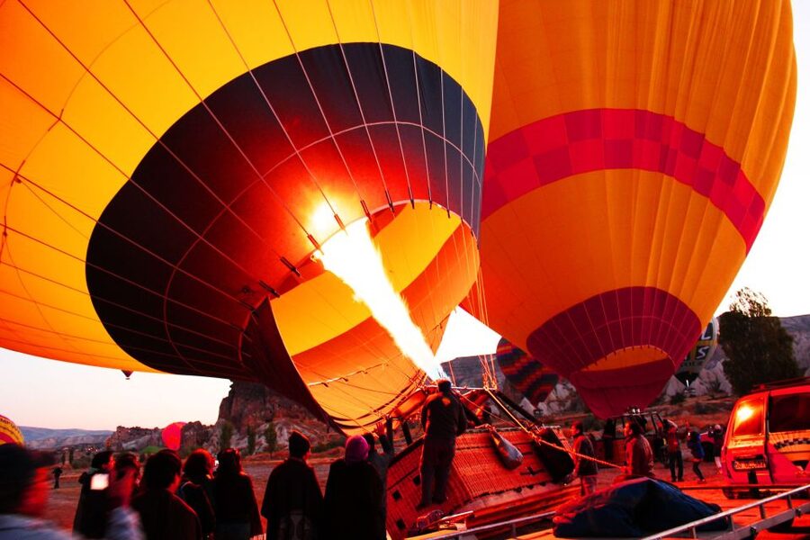 Cappadocia: Sunrise Hot Air Balloon Flight with Transfers - Landing, certificates, and the post-flight toast