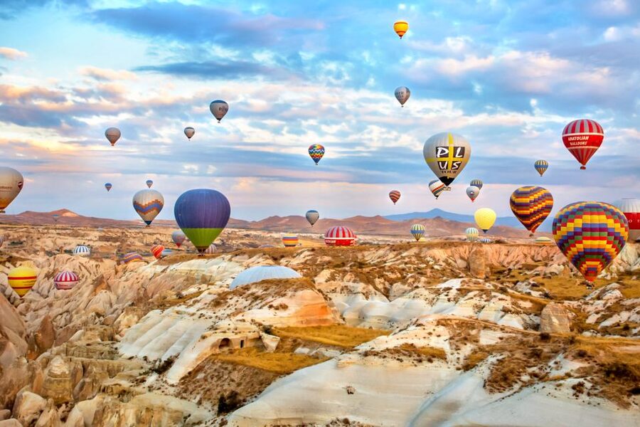 Cappadocia: Sunrise Hot Air Balloon, Göreme & Fairy Chimneys - Landing, sparkling drink, and the certificate