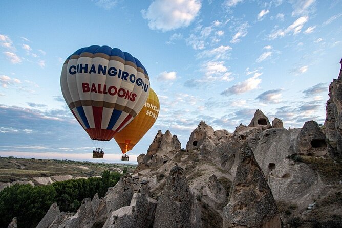 Cappadocia Sunrise Hot Air Balloon Ride | All-Inclusive Tour Cat - Watching the balloon preparation at Çat Valley