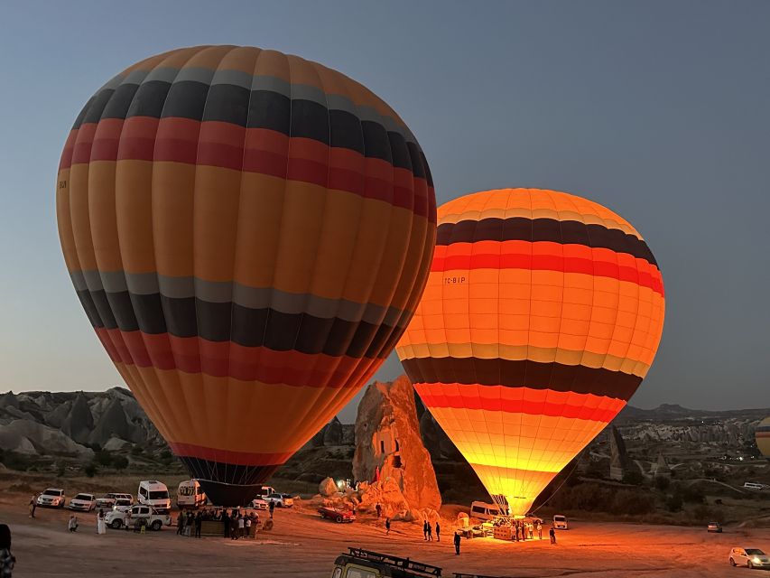 Cappadocia: Sunrise Hot Air Balloon Watching Tour - Key points at a glance