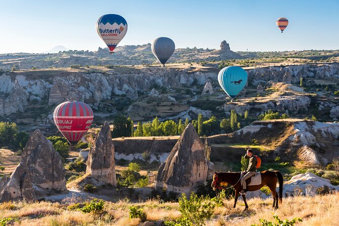 Cappadocia Sunrise Hot Air Balloon Watching Tour w/Transfer - A sunrise show without climbing into a basket