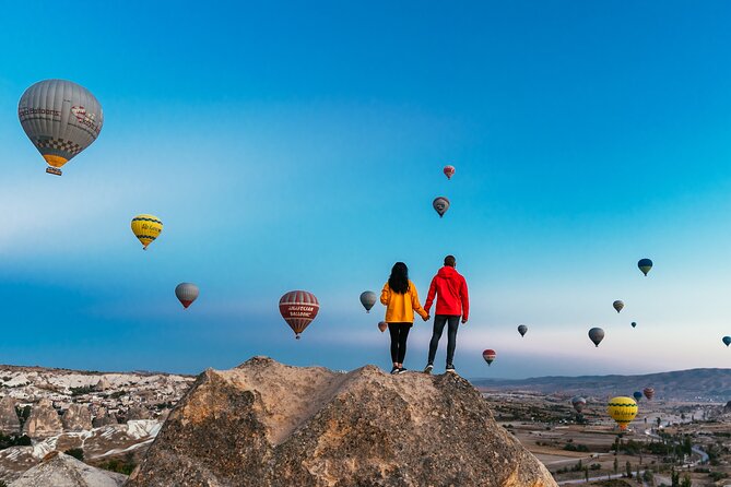 Cappadocia Sunrise Hot Air Balloon Watching Tour w/Transfer - Stop two: Lovers Valley at first light