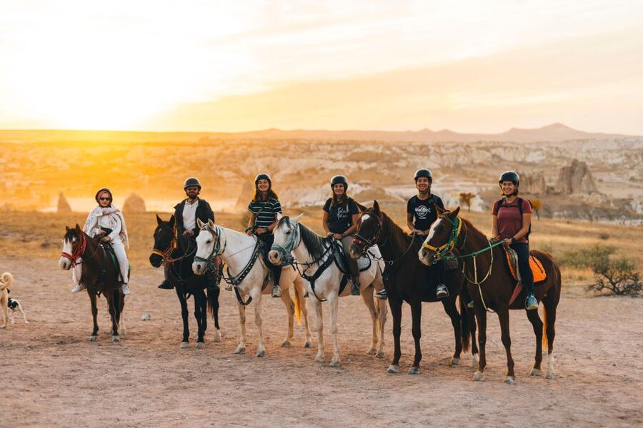 Cappadocia: Sunset or Daytime Horse Riding Tour - Red Valley and the wider Cappadocian scenery