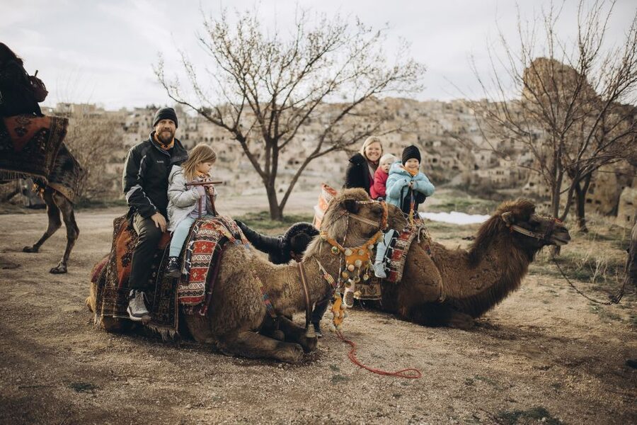 Cappadocia: Sunset or Sunrise Scenic Camel Ride - The Uçhisar Castle viewpoint