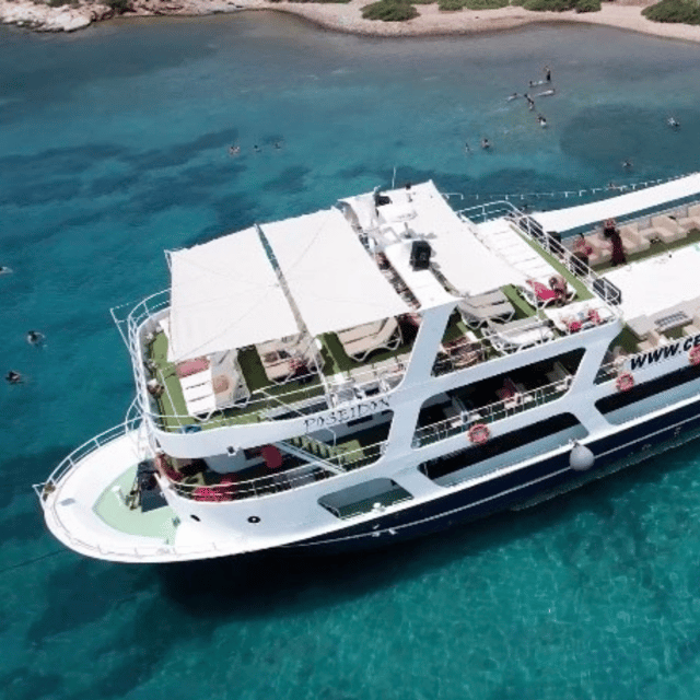 Cesme: Islands and Bays Boat Trip with BBQ Lunch - The cruise to Aquarium Bay