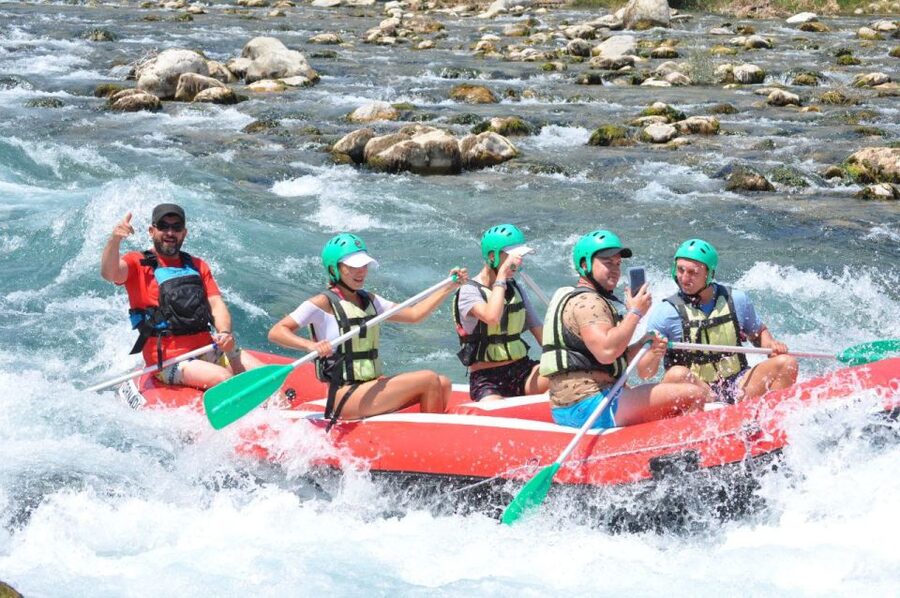 City of Side/Alanya: Koprulu Canyon Rafting Tour with Lunch - The halfway rest stop