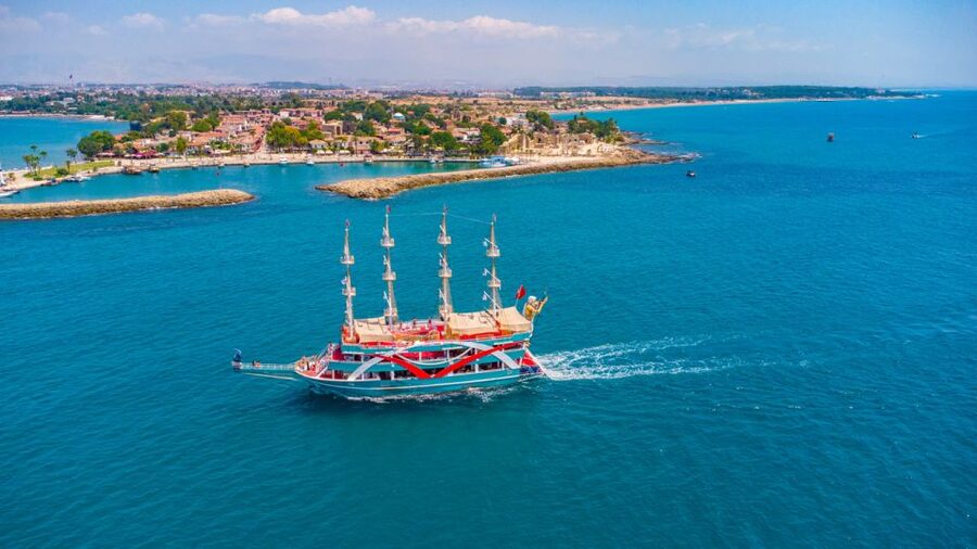 City of Side: All-Inclusive Boat Ride and Foam Party - Following the Manavgat River toward the Mediterranean