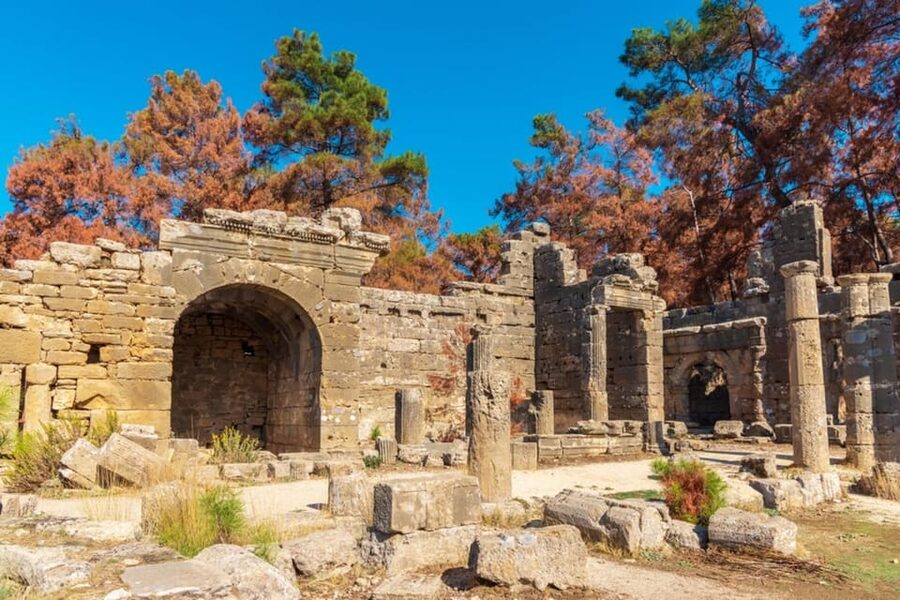 City of Side: Cabrio Bus & Green Lake Boat Tour with Lunch - Manavgat Waterfall is scenic but costs extra