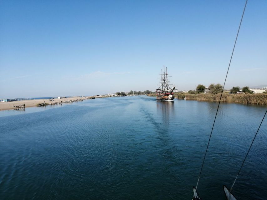 City of Side: Dolphin Island Boat Tour with BBQ & Foam Party - The Foam Party and Live DJ