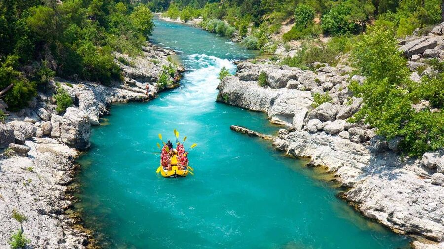City of Side: Eagle Canyon w/ Optional Selge or Rafting Tour - A nine-hour day and the question of comfort