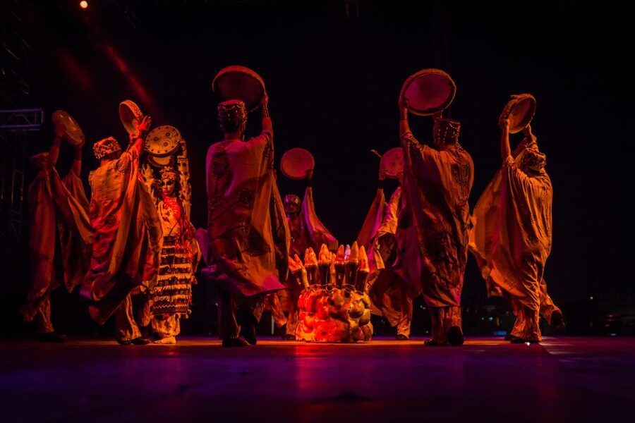 City of Side: Fire of Anatolia Dance Show Ticket & Transfer - The ancient theater setting is half the experience