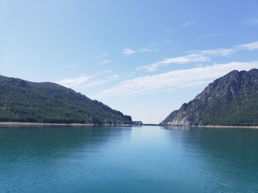 City of Side: Green Canyon Boat Tour with Lunch and Drinks - The long boat ride back to the bus