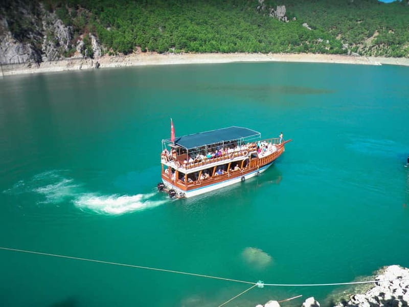 City of Side: Green Canyon Boat Trip w/Unlimited Soft Drinks - Canoes, fishing rods, and free time