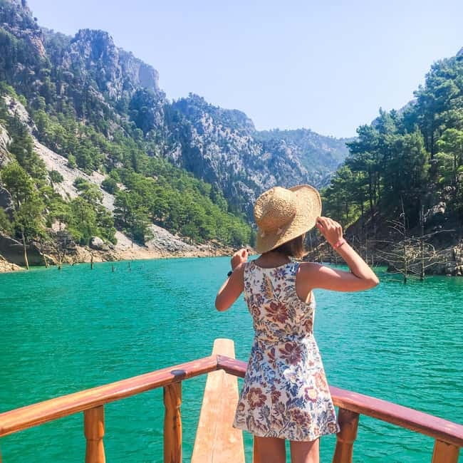 City of Side: Green Canyon Boat Trip w/Unlimited Soft Drinks - The return ride and total timing
