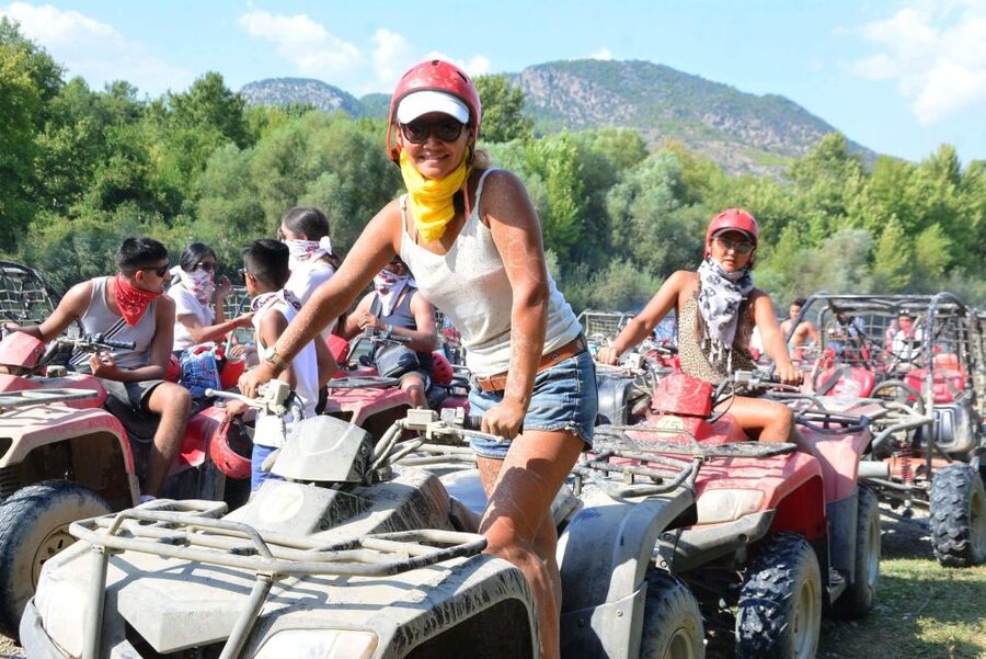 City of Side: Guided Quad Bike Riding Experience - What the 15 km route feels like
