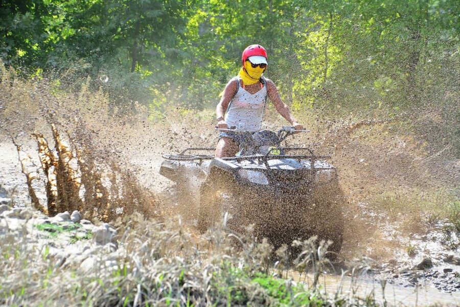 City of Side: Guided Quad Bike Riding Experience - Guides, group control, and quad condition