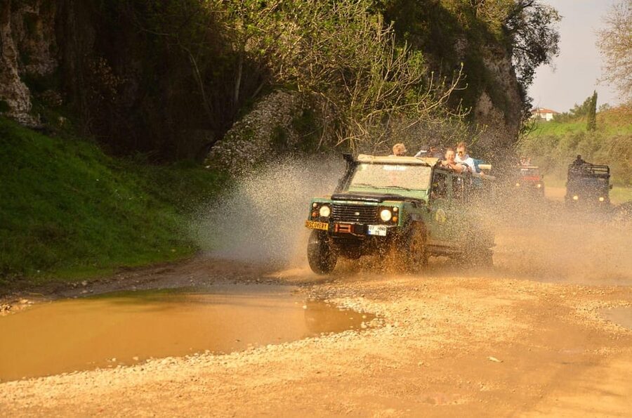 City of Side: Jeep Safari & Green Lake Boat Trip with Lunch - The 50-minute Green Lake boat cruise