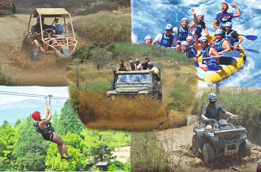 City of Side: Köprülü Canyon Rafting Tour with Lunch - Hotel pickup and the ride inland from Side