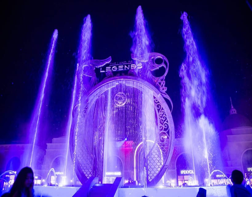 City of Side: Land of Legends Transfer & Boat Parade Show - The Boat Parade and evening shows