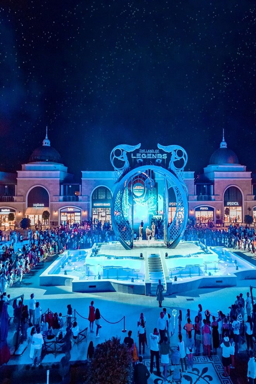 City of Side: Land of Legends Transfer & Boat Parade Show - Arriving at the Turkish Disneyland
