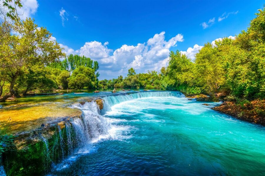 City of Side: Manavgat River Boat Lunch Cruise & Bazaar Tour - A river day that ends in the market